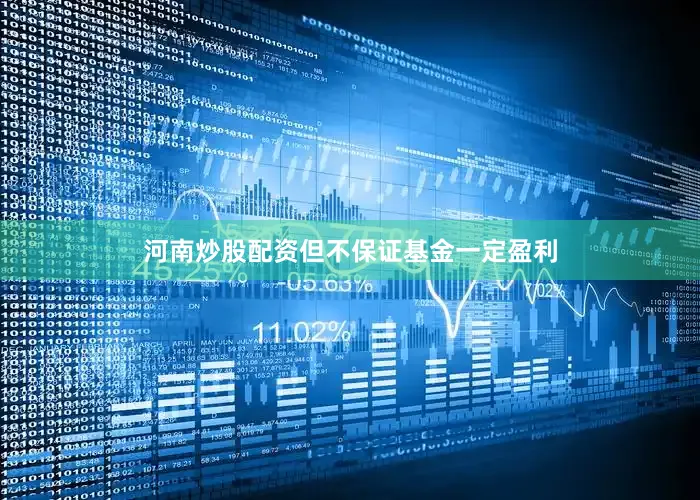 河南炒股配资但不保证基金一定盈利